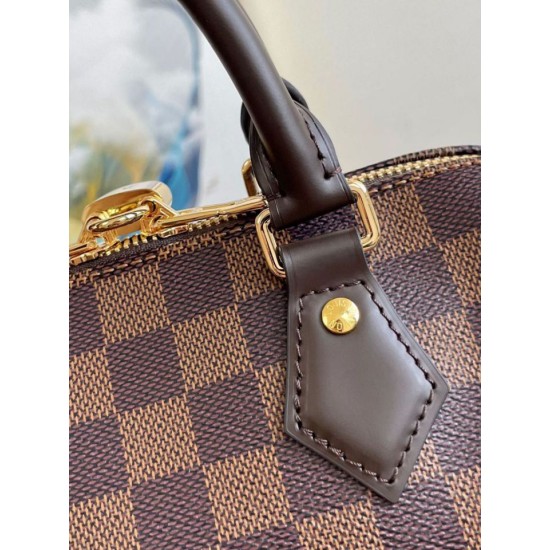 Replica Louis Vuitton Speedy Bandouliere 20 Bag N40489 Damier Ebene Canvas Replica Louis Vuitton Speedy Bandouliere 20 Bag N40489 Damier Ebene Canvas