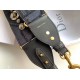 Replica Dior Shoulder Strap Camouflage Embroidered Canvas Blue Replica Dior Shoulder Strap Camouflage Embroidered Canvas Blue