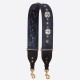 Replica Dior Shoulder Strap Camouflage Embroidered Canvas Blue Replica Dior Shoulder Strap Camouflage Embroidered Canvas Blue