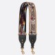 Replica Dior Embroidered Canvas Shoulder Strap Fake Dior Embroidered Canvas Shoulder Strap Replica