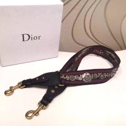 Replica Dior Canvas Bohemian-inspired Strap Red Fake Dior Canvas Bohemian-inspired Strap Red Replica