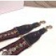 Replica Dior Canvas Bohemian-inspired Strap Red Fake Dior Canvas Bohemian-inspired Strap Red Replica