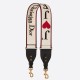 Replica Christian Dior Shoulder Strap With Multicolored Je t’aime Motif Replica Christian Dior Shoulder Strap With Multicolored Je t’aime Motif