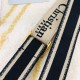 Fake Dior Embroidery Adjustable Shoulder Strap Black Replica Replica Dior Embroidery Adjustable Shoulder Strap Black