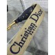 Replica Dior Shoulder Strap with Ring Oblique Embroidery Blue Replica Dior Shoulder Strap with Ring Oblique Embroidery Blue