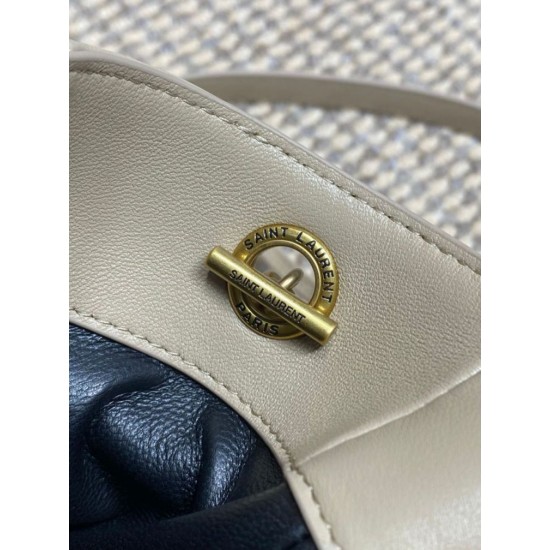 Super Clone Replica YSL Saint Laurent Jamie Shoulder Bag, Black Top Replica YSL Saint Laurent Jamie Shoulder Bag, Black
