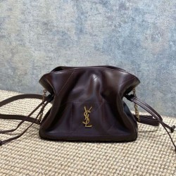 Top Replica YSL Saint Laurent Jamie Shoulder Bag, Coffee