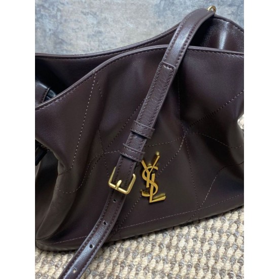 Super Clone Replica YSL Saint Laurent Jamie Shoulder Bag, Coffee Top Replica YSL Saint Laurent Jamie Shoulder Bag, Coffee