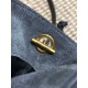 Super Clone Replica YSL Saint Laurent Jamie Shoulder Bag, Gray Suede Top Replica YSL Saint Laurent Jamie Shoulder Bag, Gray Suede