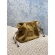 Super Clone Replica YSL Saint Laurent Jamie Shoulder Bag, Gold Leaf Suede Top Replica YSL Saint Laurent Jamie Shoulder Bag, Gold Leaf Suede