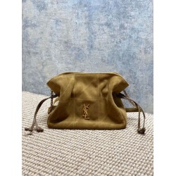 Top Replica YSL Saint Laurent Jamie Shoulder Bag, Gold Leaf Suede