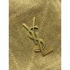 Super Clone Replica YSL Saint Laurent Jamie Shoulder Bag, Gold Leaf Suede Top Replica YSL Saint Laurent Jamie Shoulder Bag, Gold Leaf Suede