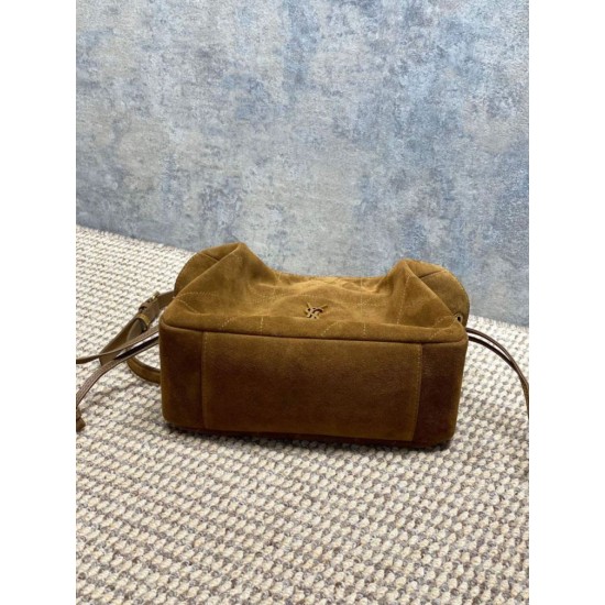 Super Clone Replica YSL Saint Laurent Jamie Shoulder Bag, Caramel Suede Top Replica YSL Saint Laurent Jamie Shoulder Bag, Caramel Suede