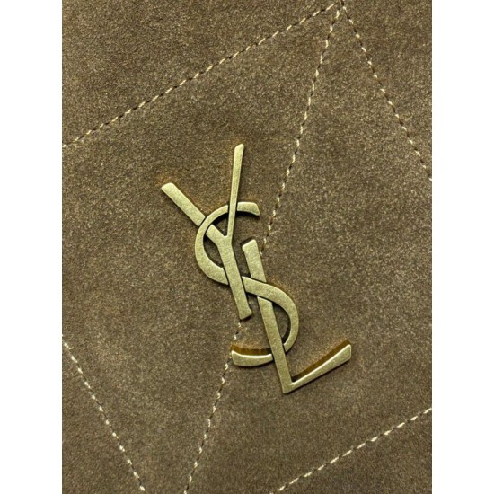 Super Clone Replica YSL Saint Laurent Jamie Shoulder Bag, Caramel Suede Top Replica YSL Saint Laurent Jamie Shoulder Bag, Caramel Suede