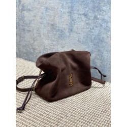 Super Clone Replica YSL Saint Laurent Jamie Shoulder Bag, Coffee Suede Top Replica YSL Saint Laurent Jamie Shoulder Bag, Coffee Suede