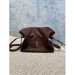 Top Replica YSL Saint Laurent Jamie Shoulder Bag, Coffee Suede