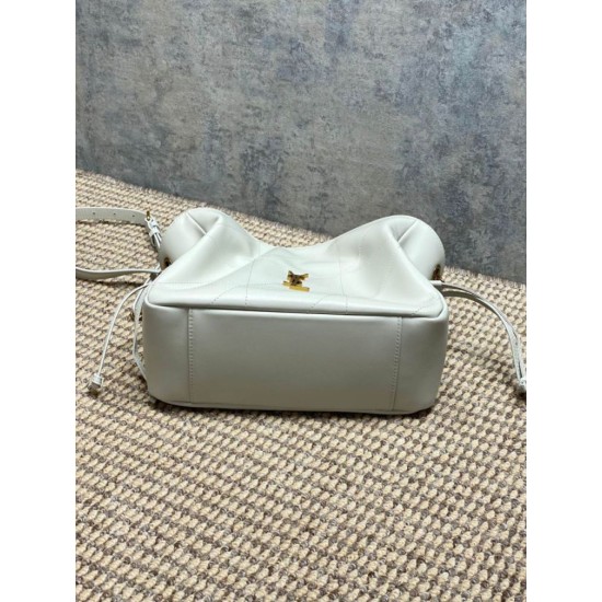 Super Clone Replica YSL Saint Laurent Jamie Shoulder Bag, White Top Replica YSL Saint Laurent Jamie Shoulder Bag, White