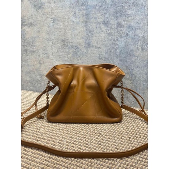 Super Clone Replica YSL Saint Laurent Jamie Shoulder Bag, Brown Top Replica YSL Saint Laurent Jamie Shoulder Bag, Brown
