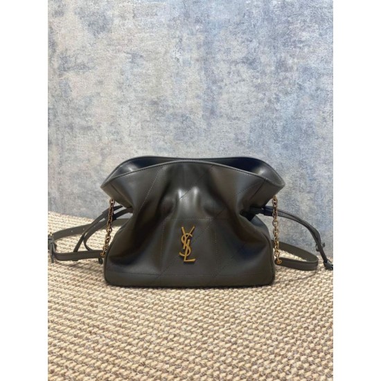 Super Clone Replica YSL Saint Laurent Jamie Shoulder Bag, Moss Green Top Replica YSL Saint Laurent Jamie Shoulder Bag, Moss Green