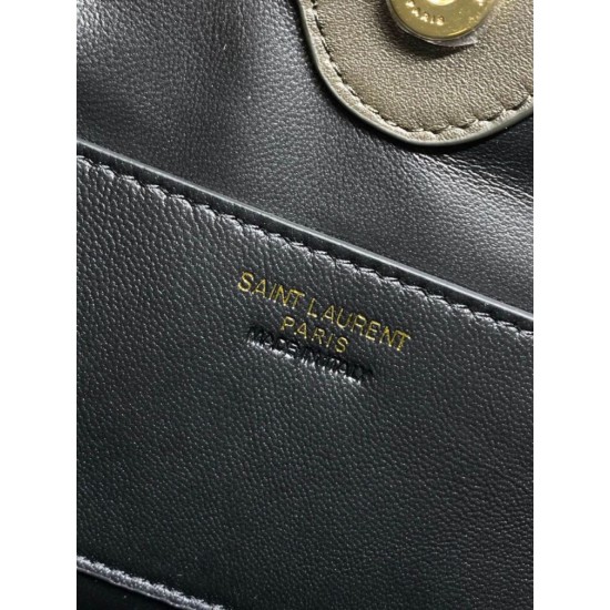 Super Clone Replica YSL Saint Laurent Jamie Shoulder Bag, Moss Green Top Replica YSL Saint Laurent Jamie Shoulder Bag, Moss Green