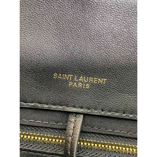 Top Replica YSL Saint Laurent Small Jamie Shoulder Bag, 4.3 Black