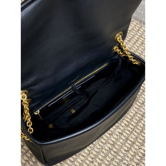 Top Replica YSL Saint Laurent Small Jamie Shoulder Bag, 4.3 Black