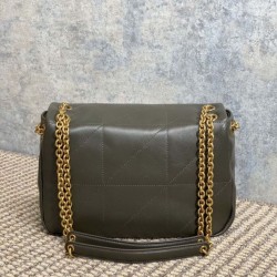 Top Replica YSL Saint Laurent Small Jamie Shoulder Bag, 4.3 Moss Green