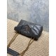 Top Replica YSL Saint Laurent Mini Loulou Puffer Shoulder Bag Urban Gray