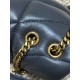 Top Replica YSL Saint Laurent Mini Loulou Puffer Shoulder Bag Urban Gray