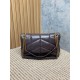 Top Replica YSL Saint Laurent Medium Loulou Puffer Shoulder Bag, Coffee