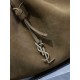 Super Clone Replica YSL Saint Laurent PARIS VII Small Hobo Bag, Yellow Suede Top Replica YSL Saint Laurent PARIS VII Small Hobo Bag, Yellow Suede