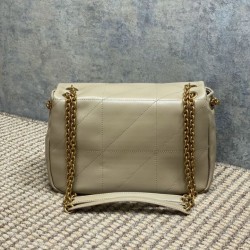 Top Replica YSL Saint Laurent Jamie Medium Shoulder Bag, Apricot