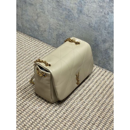 Super Clone Replica YSL Saint Laurent Jamie Medium Shoulder Bag, Apricot Top Replica YSL Saint Laurent Jamie Medium Shoulder Bag, Apricot