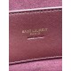 Top Replica YSL Saint Laurent Solferino Box Medium Shoulder Bag, Burgundy