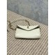 Top Replica YSL Saint Laurent Mini Calypso Classic Shoulder Bag with Chain, Beige