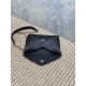 Top Replica YSL Saint Laurent Mini Calypso Classic Shoulder Bag with Chain, Black