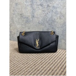 Top Replica YSL Saint Laurent Calypso Shoulder Bag Beige