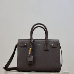 Top Replica YSL Saint Laurent Sac de Jour Small/Medium/Large Tote Bag in Coffee