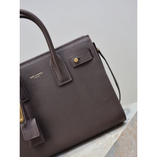 Super Clone Replica YSL Saint Laurent Sac de Jour Small/Medium/Large Tote Bag in Coffee Top Replica YSL Saint Laurent Sac de Jour Small/Medium/Large Tote Bag in Coffee