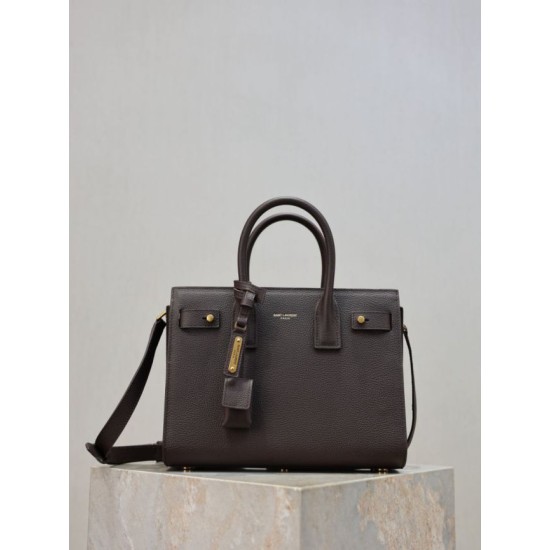 Super Clone Replica YSL Saint Laurent Sac de Jour Small/Medium/Large Tote Bag in Coffee Top Replica YSL Saint Laurent Sac de Jour Small/Medium/Large Tote Bag in Coffee