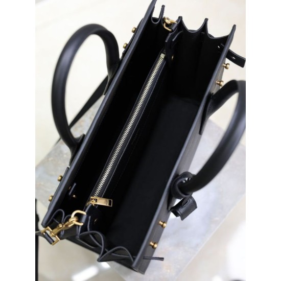 Super Clone Replica YSL Saint Laurent Sac de Jour Small/Medium/Large Tote Bag in Black with Gold Hardware Top Replica YSL Saint Laurent Sac de Jour Small/Medium/Large Tote Bag in Black with Gold Hardware