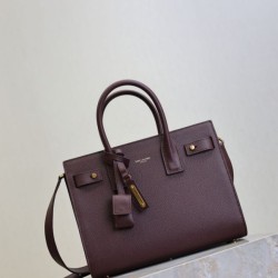 Super Clone Replica YSL Saint Laurent Sac de Jour Small/Medium/Large Tote Bag in Burgundy Top Replica YSL Saint Laurent Sac de Jour Small/Medium/Large Tote Bag in Burgundy