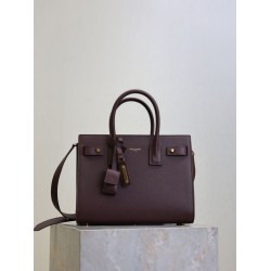 Top Replica YSL Saint Laurent Sac de Jour Small/Medium/Large Tote Bag in Burgundy
