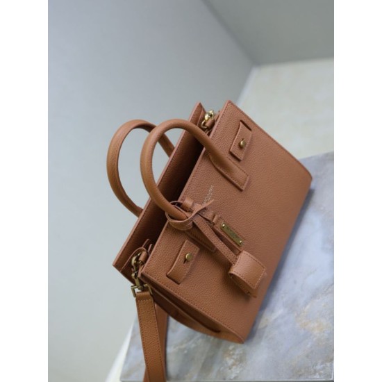 Super Clone Replica YSL Saint Laurent Sac de Jour Small/Medium/Large Tote Bag in Brown Top Replica YSL Saint Laurent Sac de Jour Small/Medium/Large Tote Bag in Brown