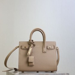Top Replica YSL Saint Laurent Sac de Jour Small/Medium/Large Tote Bag in Apricot