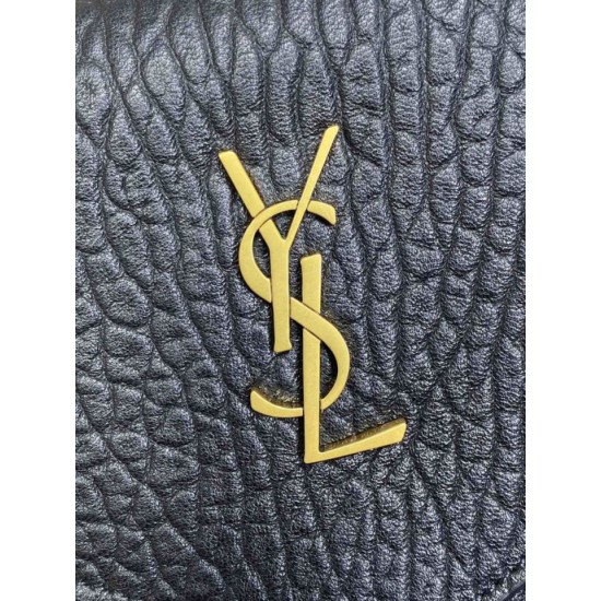 Top Replica YSL Saint Laurent Cassandre Large Clutch Bag in Black