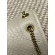 Top Replica YSL Saint Laurent Mini Classic Niki 18cm Shoulder Bag in Apricot