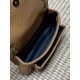 Top Replica YSL Saint Laurent Mini Classic Niki 18cm Shoulder Bag in Brown