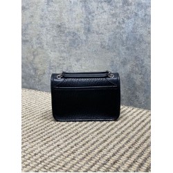 Top Replica YSL Saint Laurent Mini Classic Niki 18cm Shoulder Bag in Black