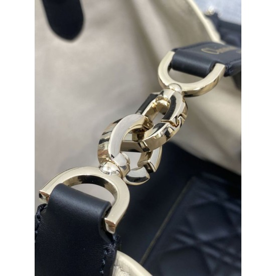 Super Clone Replica Dior Toujours Small/Medium/Large Tote Bag in Macrocannage Calfskin in Powder Beige Top Replica Dior Toujours Small/Medium/Large Tote Bag in Macrocannage Calfskin in Powder Beige